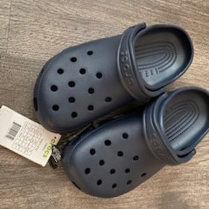 Navy Blue Crocs